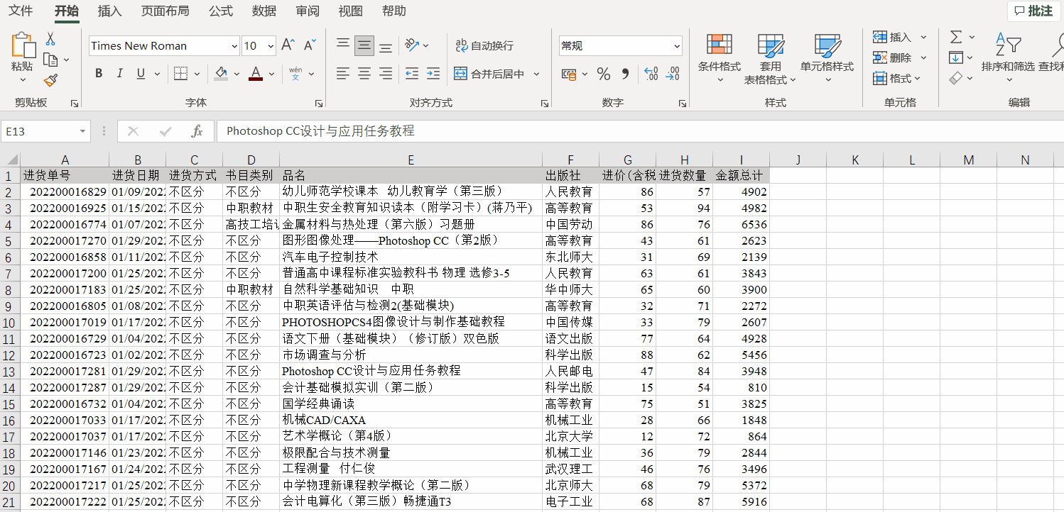 Excel中隔行填充顏色的小技巧