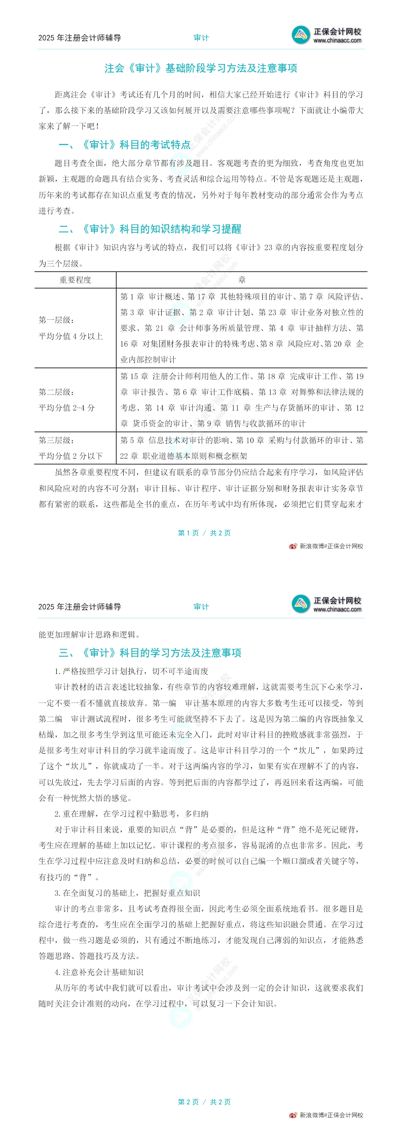 審計