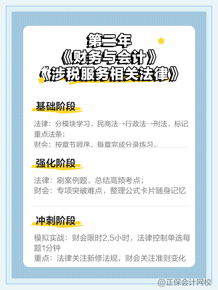 稅務師在職考生如何規(guī)劃3+2備考節(jié)奏